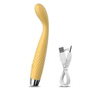 Dona Vibratori Vibratore del punto G per principianti per le donne Stimolatore del clitoride del capezzolo 8 secondi veloci all'orgasmo Vibrazioni a forma di dito Giocattoli sessuali per adulti