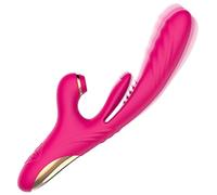 Dona Vibratori Vibratore per clitoride 3 in 1 per donna G Spot Tongue Licking Stimolatore per clitoride sottovuoto Vibratore per dildo Giocattoli sexy per adulti 18