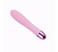 Dona Vibratori Vibratore piccolo del punto G di ricarica USB a 12 frequenze per la stimolazione della vagina Giocattoli del sesso del bastone vibrante pieghevole ultra morbido per le donne