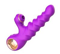 Dona Vibratori Vibratore telescopico Riscaldamento Spinta Capezzolo Vibratore Clitoride G Spot Dildo Vibratore Stimolatore Giocattoli sessuali per donna Adulto