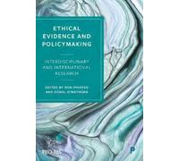 Ron Iphofen Ethical Evidence and Policymaking (Copertina rigida)