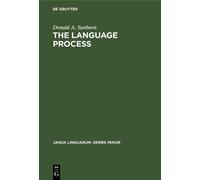 Donald A. Sanborn The language process (Copertina rigida)