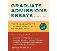 Donald Asher Graduate Admissions Essays, Fifth Edition (Tascabile)
