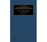 Donald B. Fedor Advances in the Management of Organizational (Copertina rigida)