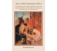 Donald Brown They Called Themselves Slave (Tascabile)