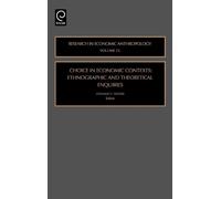 Donald C. Wood Choice in Economic Contexts (Copertina rigida)