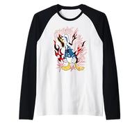 Donald Duck Attitude Is Everything Maglia con Maniche Raglan