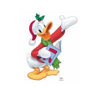 Donald Duck Christmas Carol Ufficiale Disney Cartonato - Festa Di Natale