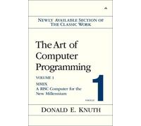 Donald E. Knuth Art of Computer Programming, Volume 1, Fascicle 1, T (Tascabile)
