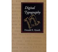 Donald E. Knuth Digital Typography (Tascabile)