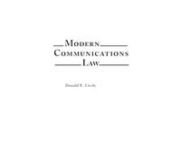 Donald E. Lively Modern Communications Law (Copertina rigida)