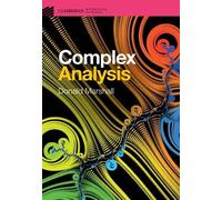 Donald E. Marshall Complex Analysis (Copertina rigida)