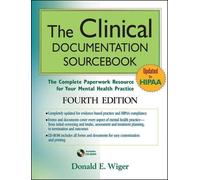 Donald E. Wiger The Clinical Documentation Sourcebook (Mixed Media Product)