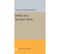 Donald Eugene Smith India as a Secular State (Copertina rigida)