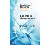 Donald F. Kettl Experts in Government (Copertina rigida)