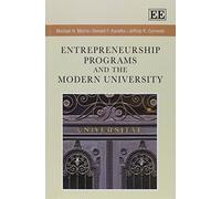 Donald F. Kuratko Jeffrey R.Cornwall Co Entrepreneurship Programs a (Tascabile)