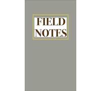 Donald Fels. Field notes. Ediz. italiana