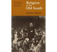 Donald G. Mathews Religion in the Old South (Tascabile)