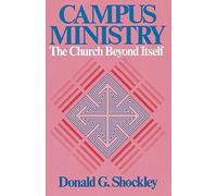 Donald G. Shockley Campus Ministry (Tascabile)