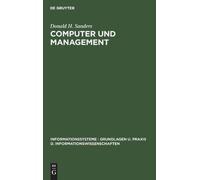 Donald H Sanders Computer und Management (Copertina rigida)