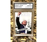 Donald J. Trump Assassinio 2024 Foglia Magnifico Legend Graduate Gemma Mt-10 #08