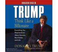 Donald J Trump Trump: Think Like a Billionaire (CD)