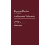 Donald K. Hartman Themes and Settings in Fiction (Copertina rigida)