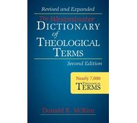Donald K. McKim The Westminster Dictionary of Theological Terms, Sec (Tascabile)