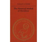 Donald Lateiner The Historical Method of Herodotus (Tascabile)