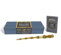 Harry Potter: Albus Dumbledore Light and Sound Wand Set: Plays 12 Sounds from the Films Including Dumbledore's Voice!