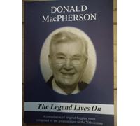 Donald MacPherson Il Legend Vite Su per Cornamusa Scozzese Libro Tubi Trad Folk