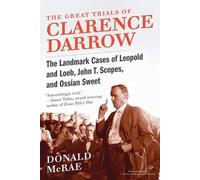 Donald McRae The Great Trials of Clarence Darrow (Tascabile)