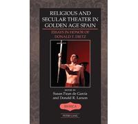 Donald R. Larso Religious and Secular Theater in Golden Age S (Copertina rigida)