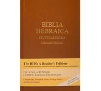 Donald R Vance Yael Avrahami George Biblia Hebraica Stuttgar (Copertina rigida)