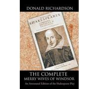 Donald Richardson The Complete Merry Wives of Windsor (Tascabile)