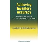 Donald Sheldon Achieving Inventory Accuracy (Copertina rigida)