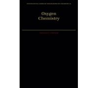Donald T. Sawyer Oxygen Chemistry (Copertina rigida)