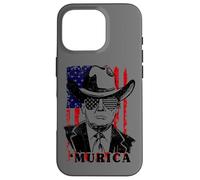 Donald Trump 2024 Murica Patriotic mantiene grande l'America Custodia per iPhone 16 Pro