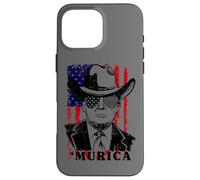 Donald Trump 2024 Murica Patriotic mantiene grande l'America Custodia per iPhone 16 Pro Max