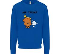 Donald Trump Fart Scorreggio Flatulence Divertente Bambini Felpa Maglione