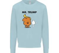 Donald Trump Fart Scorreggio Flatulence Divertente Bambini Felpa Maglione