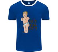 Donald Trump Hes Completo Di It Sh # T Divertente Uomo Ringer Fotl