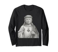 Donald Trump nel ruolo di Gesù - Fede e patriottismo per i cristiani Maglia a Manica