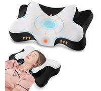 DONAMA Cuscino cervicale in memory foam, cuscino per dormire sui lati, schiena e pancia