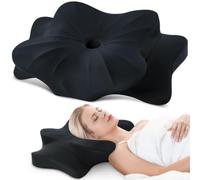 DONAMA Cuscino Cervicale Memory 63x38x14 cm per Supino Pancia in Giù Lato | Cuscino 2 in 1 Cuscino Ergonomico Cuscino per Cervicale Fodera Removibile Schiuma Traspirante per Ogni Dormiente