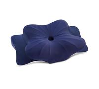 DONAMA Cuscino Cervicale per Dormire, 2 in 1 Cuscino Ergonomico in Memory Foam con Federa Sfoderabile e Lavabile