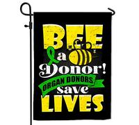 Donate Life Donate Life Personalized Organ Donation Awareness Bandiera Esterna 30X45Cm Striscione Stagionale Appendere Bandiera Da Esterno Per Feste Spiaggia Casa
