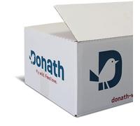 Donath Fly wild Feed love Gnocchi energetici classici, senza gnocchi a rete, 100 g per gnocchi, con grasso e prezioso mangime per uccelli selvatici per tutto l'anno, dalla nostra manifattura nella