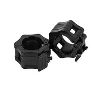 DONATIF Ferma Dischi per Bilanciere 25 mm, Fermadischi a Collare Safe Lock per Dischi Palestra Coppia di Blocca Dischi 25 mm, Ferma Pesi per Bilanciere in Acciaio (Acciaio, 25 mm)