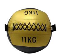 DONATIF Palla Medica 11 Kg, Palla Palestra e Home Gym Wall ball Ecopelle, Slam Ball, Fitness Palla per Esercizi e Allenamento funzionale, Home Fitness